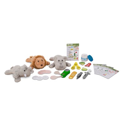 Melissa & Doug Track & Rescue Safari Animals Play Set (8543)