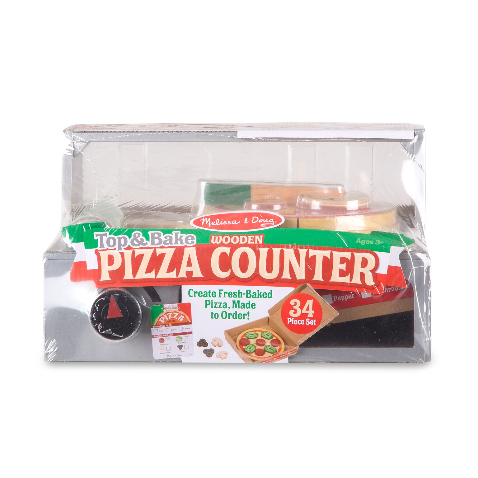 Melissa & Doug Top & Bake Pizza Counter, 4/Pack (9465-BULK)