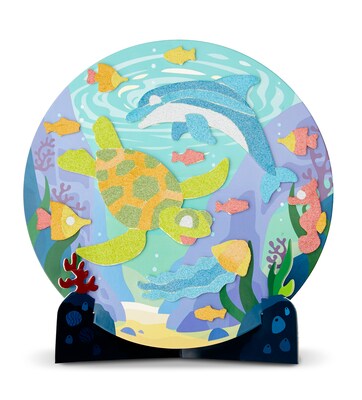 Melissa & Doug Mess-Free Sand - Animal-Themed Craft Set (30046)