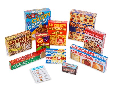 Melissa & Doug Lets Play House! Grocery Shelf Boxes (5501)