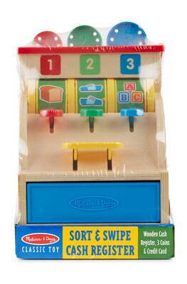 Melissa & Doug Sort & Swipe Cash Register (3378)