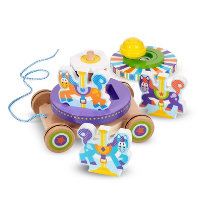 Melissa & Doug Carousel Pull Toy (3616)