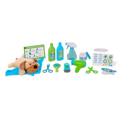 Melissa & Doug Wash & Trim Dog Grooming Play Set (8568)
