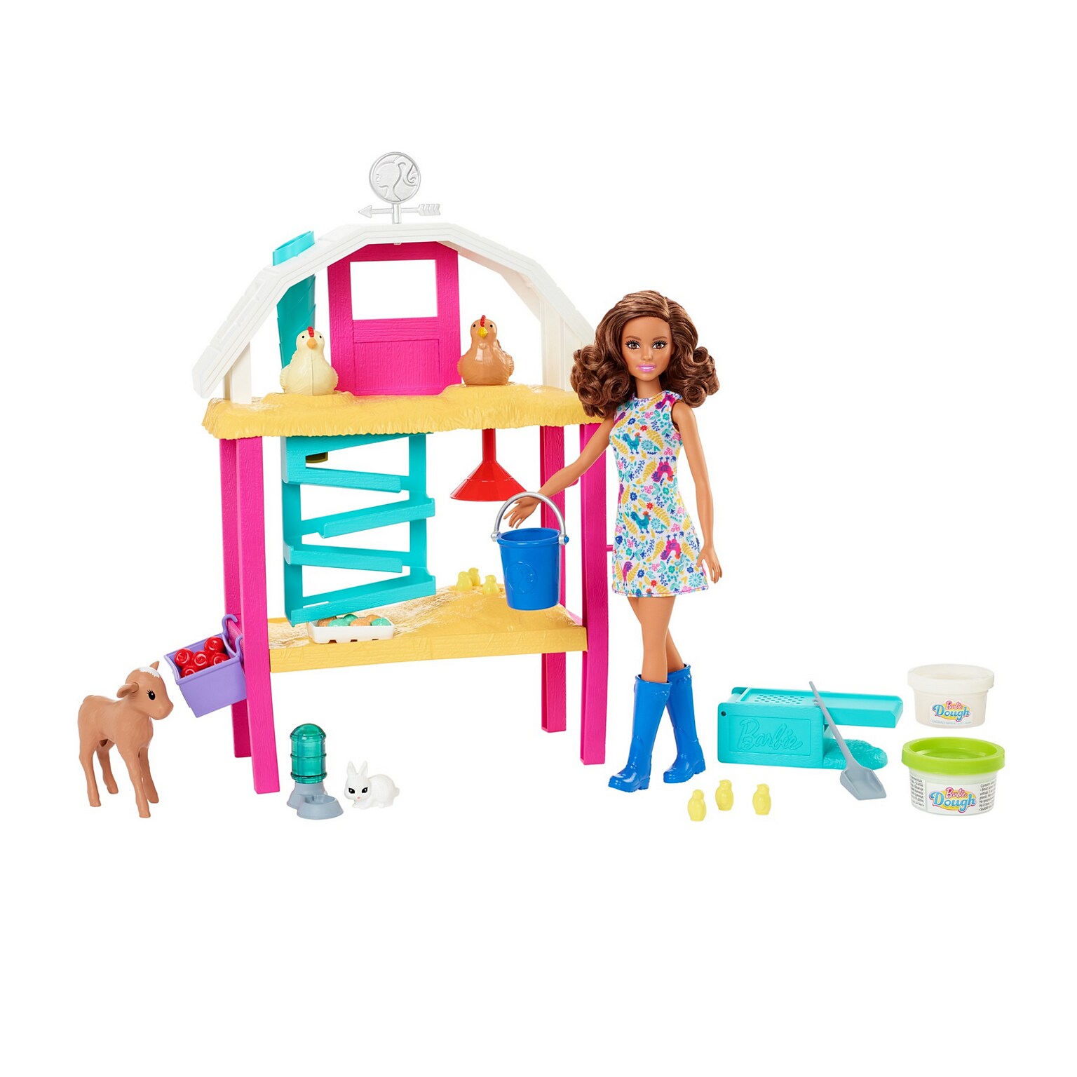 Mattel Barbie Hatch & Gather Egg Farm playset (HGY88)