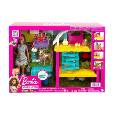 Mattel Barbie Hatch & Gather Egg Farm playset (HGY88)