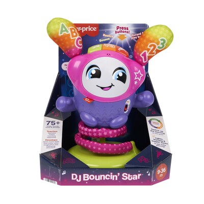 Fisher-Price DJ Bouncin' Star Learning Toy (HLM48)