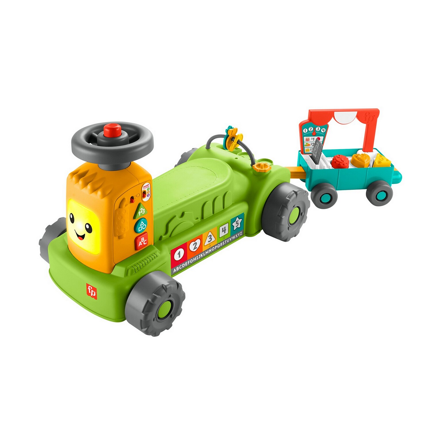 Fisher-Price Laugh & Learn 4-in-1 Farm to Market Tractor (HLM42)