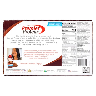 Premier Protein Chocolate Ready to Drink Shake, 11 oz, 15/Pack (220-02369)