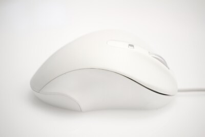 Ergoguys Matias PBT Laser USB Mouse, White (M20W)