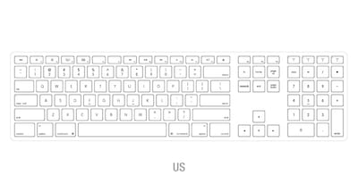 Matias Wireless Keyboard, Silver (FK418BTS)