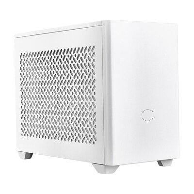 Cooler Master MasterBox NR200P V2 Mini ITX Computer Case, White (NR200PV2-WCNN-S00)