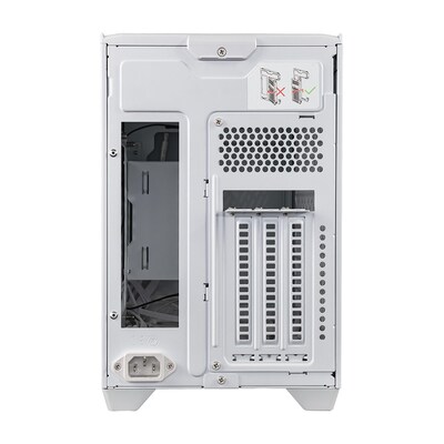 Cooler Master MasterBox NR200P V2 Mini ITX Computer Case, White (NR200PV2-WCNN-S00)