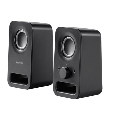 Logitech Z150 Computer Speaker, Black (980-000802)