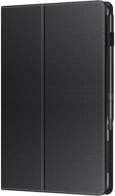 SaharaCase Samsung Galaxy Tab S9 and Tab S9 FE 11-inch Kit Bundle - Bi-Fold Folio Case with ZeroDamage Screen Protector - Black