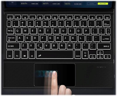 SaharaCase Samsung Galaxy Tab S9 and Tab S9 FE 11-inch Kit Bundle - ProTouch Keyboard Case with ZeroDamage Screen Protector