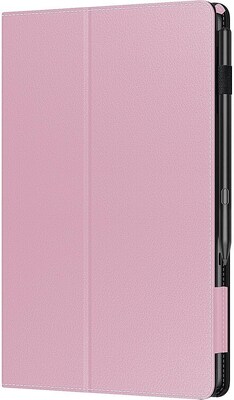 SaharaCase Samsung Galaxy Tab S9+ and Tab S9 FE+ Kit Bundle - Bi-Fold Folio Case with ZeroDamage Screen Protector - Pink