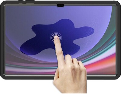 SaharaCase Samsung Galaxy Tab S9+ and Tab S9 FE+ Kit Bundle - Bi-Fold Folio Case with ZeroDamage Screen Protector - Pink