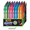 BIC Gelocity Quick Dry Retractable Gel Pens,Medium Point, Assorted Ink, 72Ct Counter Display (RGLCGA