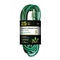 GoGreen Power 16/3 25' Heavy Duty Extension Cord (GG-13725GN)