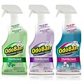 OdoBan Disinfectant Odor Eliminator Ready-to-Use 32 oz. Spray, Scent Variety, 3/Pack (OBV3PK-STP)