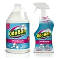 OdoBan Disinfectant Odor Eliminator Ready-to-Use 32 oz. Spray and 1 Gallon Concentrate, Cotton Breeze Scent (OBCTG-STP)