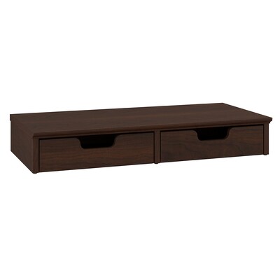 Bush Furniture Key West Desktop Organizer with Drawers, Bing Cherry (KWS127BC-03)