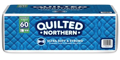 Quilted Northern Ultra Soft & Strong 2-Ply Toilet Paper, 30 Rolls/Carton (942785)