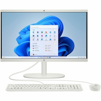 HP 22-dg0140 9U9S0AA All-in-One Desktop Computer, Intel N200, 8GB Memory, 512GB SSD (9U9S0AA#ABA)