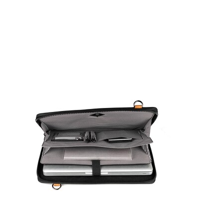PKG Wellington Messenger Bag, Black (PKG WELL-BK01TN)