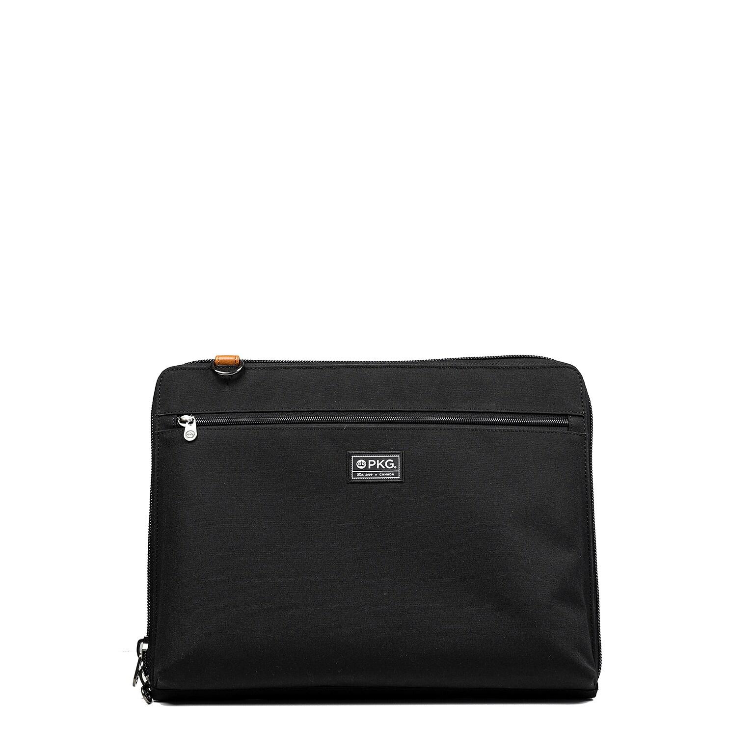 PKG Wellington Messenger Bag, Black (PKG WELL-BK01TN)