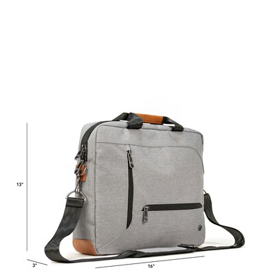 PKG Annex Messenger Bag, Grey (PKG ANNE-LG01TN)