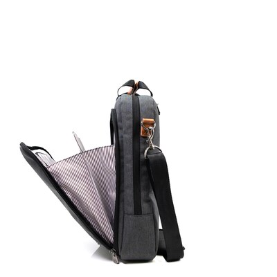 PKG Riverdale Messenger Bag, Grey (PKG RIVE-GY01TN)