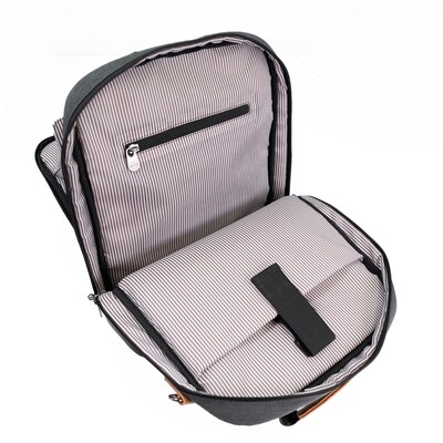 PKG Riverdale Messenger Bag, Grey (PKG RIVE-GY01TN)