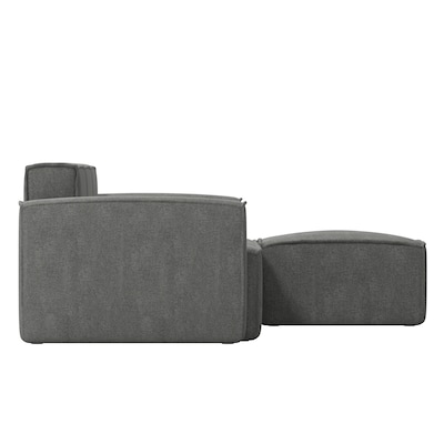 Flash Furniture Bridgetown 101.5" Fabric Modular Sectional Sofa, Dark Gray, 4-Pieces (ISIT22314SECDKG)