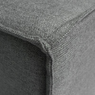 Flash Furniture Bridgetown 129.75" Fabric Modular Sectional Sofa, Dark Gray, 6-Pieces (ISIT22316SECDKG)