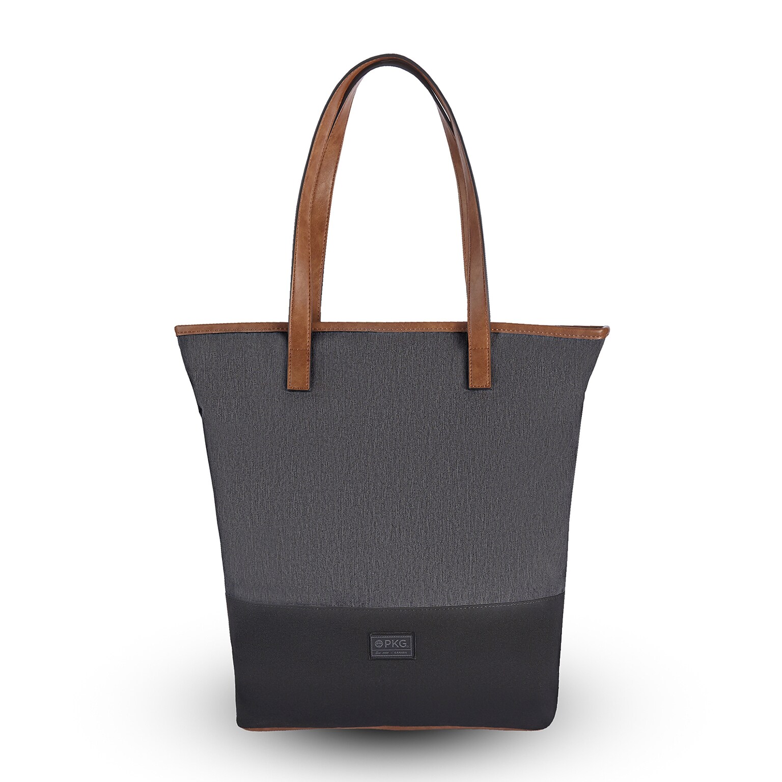 PKG Hazelton Recycled Tote Bag, Grey (PKG HAZE-GYBK01)
