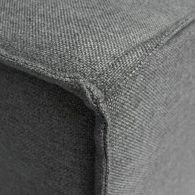 Flash Furniture Bridgetown Fabric Modular Sectional Sofa Ottoman, Dark Gray (ISIT2231OTDKG)
