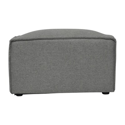 Flash Furniture Bridgetown Fabric Modular Sectional Sofa Ottoman, Dark Gray (ISIT2231OTDKG)