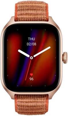 Amazfit GTS 4 Smart Watch, Autumn Brown (W2168OV2N)