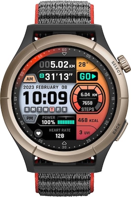 Amazfit Cheetah Pro Smart Watch, Black (W2292TY1N)