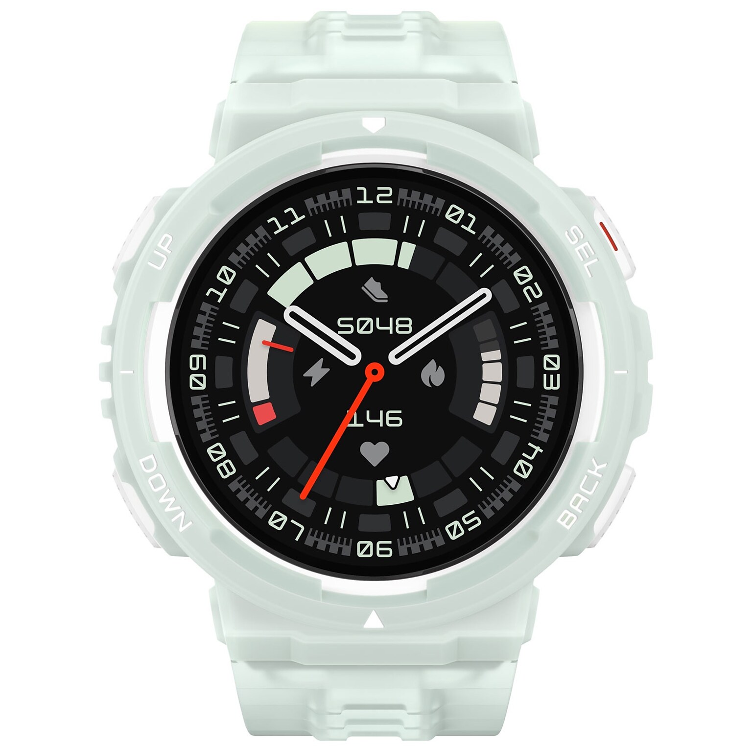 Amazfit Active Edge Smart Watch, Mint Green (W2212US4N)