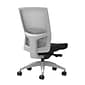 Union & Scale Workplace2.0™ Task Chair, Black Vinyl, Adjustable Lumbar, Armless, Advanced Synchro-Tilt Seat Control (53571)