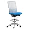 Union & Scale Workplace2.0™ Fabric Stool, Cobalt, Integrated Lumbar, Armless, Synchro-Tilt Seat Cont