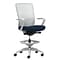 Union & Scale Workplace2.0™ Fabric Stool, Navy, Integrated Lumbar, Fixed Arms, Synchro-Tilt, Partial