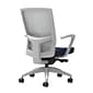 Union & Scale Workplace2.0™ Fabric Task Chair, Navy, Integrated Lumbar, Fixed Arms, Advanced Synchro-Tilt Seat Control (53596)