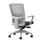 Union & Scale Workplace2.0™ Fabric Task Chair, Iron Ore, Adjustable Lumbar, Fixed Arms, Adv Synchro-Tilt Seat Control (53591)