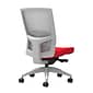 Union & Scale Workplace2.0™ Fabric Task Chair, Ruby Red, Adjustable Lumbar, Armless, Advanced Synchro-Tilt Seat Control 53575)