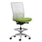 Union & Scale Workplace2.0™ Fabric Stool, Pear, Integrated Lumbar, Armless, Synchro-Tilt, Partial As