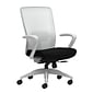 Union & Scale Workplace2.0™ Fabric Task Chair, Black, Adjustable Lumbar, Fixed Arms, Synchro-Tilt w/ Seat Slide Control (53525)