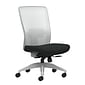 Union & Scale Workplace2.0™ Task Chair, Black Vinyl, Adjustable Lumbar, Armless, Synchro-Tilt w/Seat Slide Seat Control (53507)